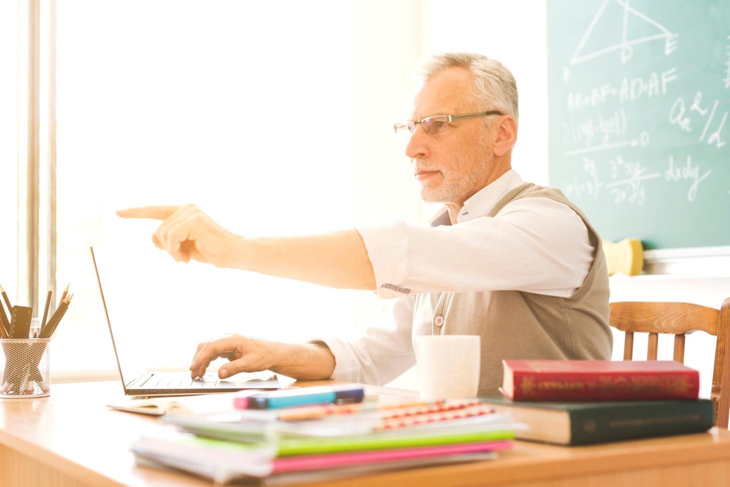 Investment research materials and financial analysis workspace